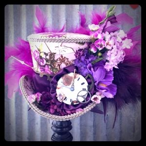 Mad Hatter Steampunk Derby Top Hat